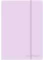 Coolpack. Brulion A5 80k linia z gumką, pastel powder purple - tantis.pl