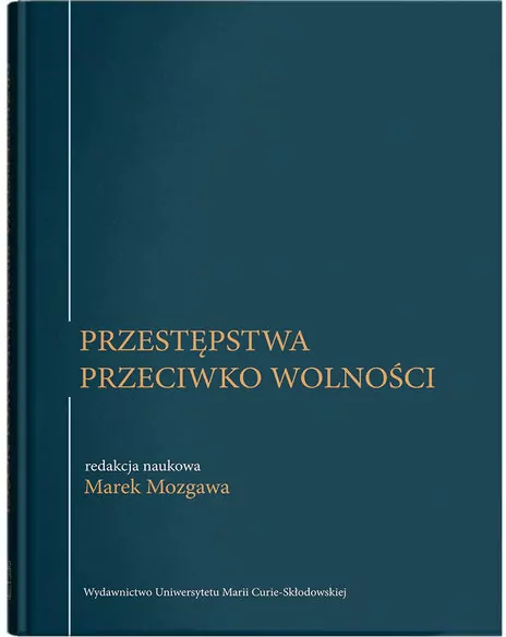 Przestępstwa przeciwko wolności - tantis.pl