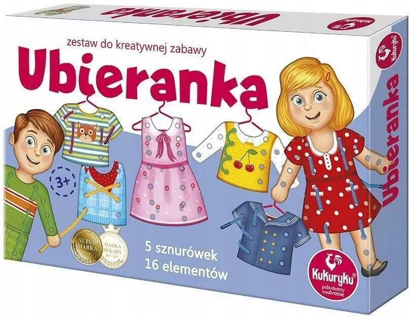 Ubieranka. Zestaw do kreatywnej zabawy - tantis.pl