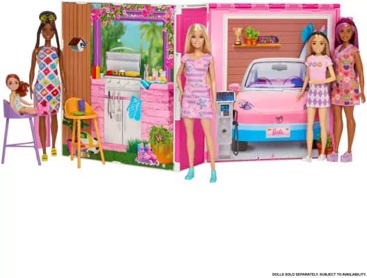 Barbie Fashionistas, Przytulny domek + Lalka HRJ77