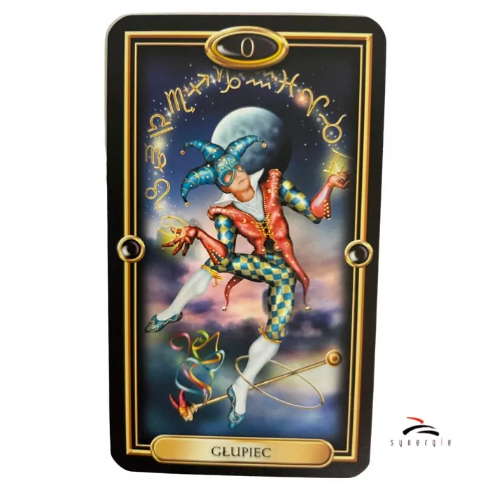 Kieszonkowy pozłacany Tarot - tantis.pl