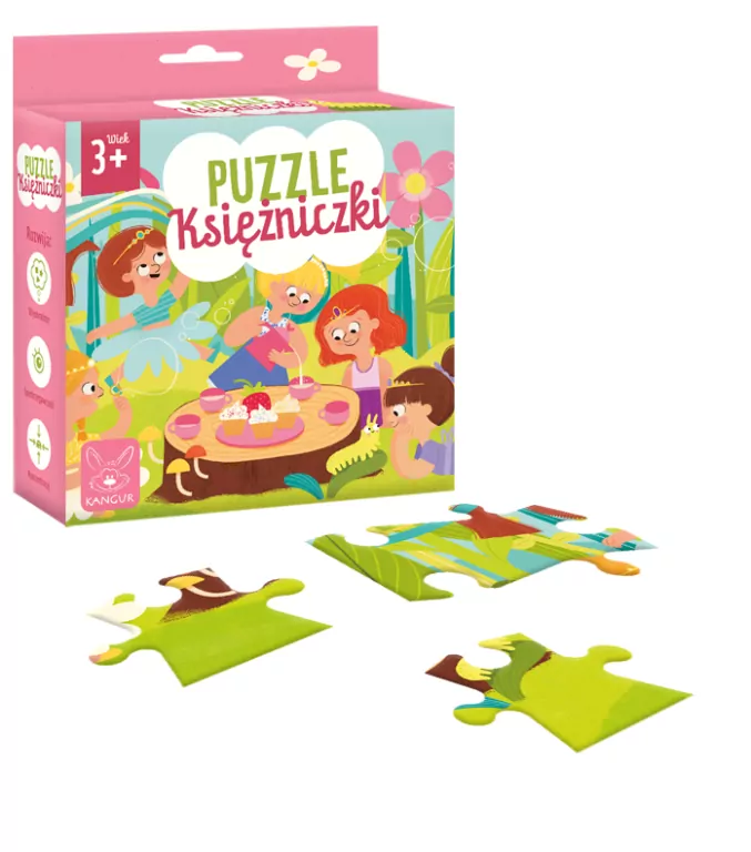 Puzzle Księżniczki 3+ - tantis.pl