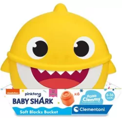 Clemmy Wiaderko z figurką. Baby Shark
