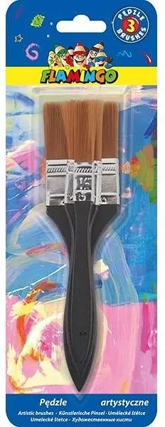 Pędzle artystyczne płaskie - tantis.pl