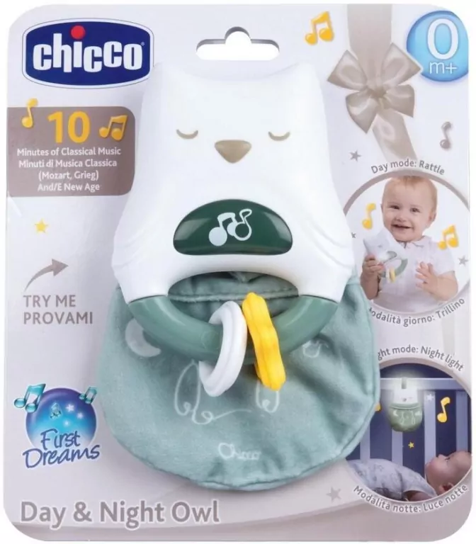 Grzechotka sowa świecąca - tantis.pl