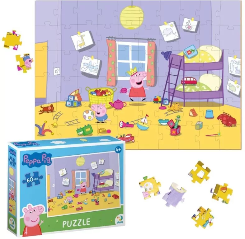 Puzzle 60 Peppa Pig - tantis.pl