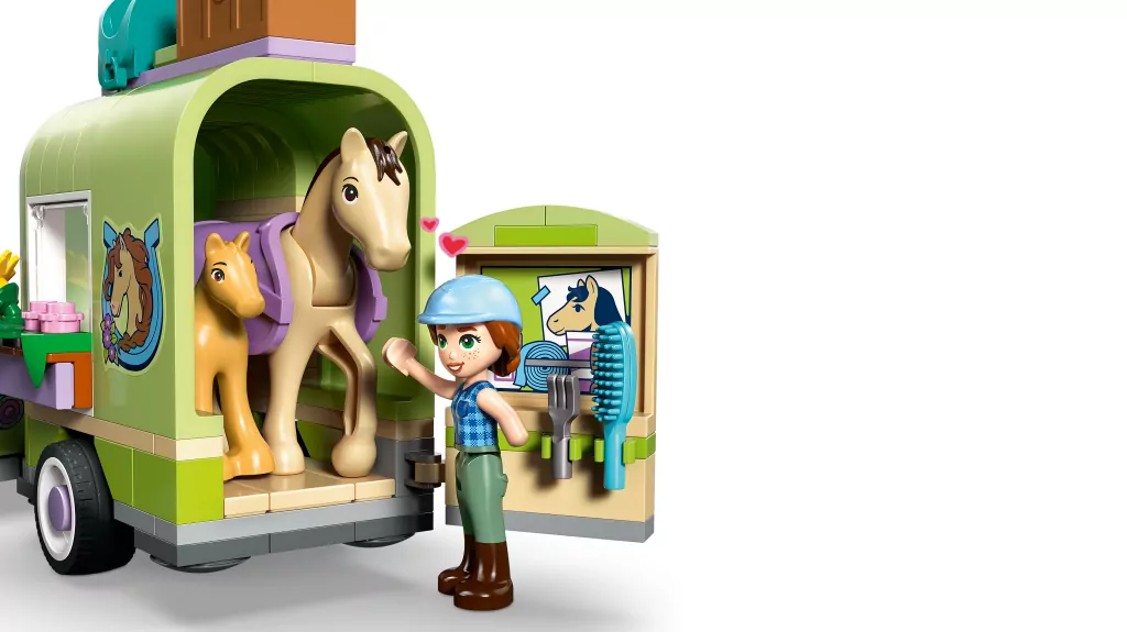 LEGO® Friends. Przyczepa z koniem 42695 - tantis.pl