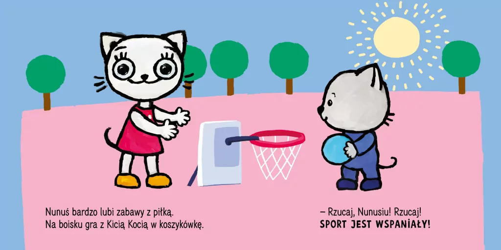 Kicia Kocia i Nunuś. Sport jest wspaniały! - tantis.pl