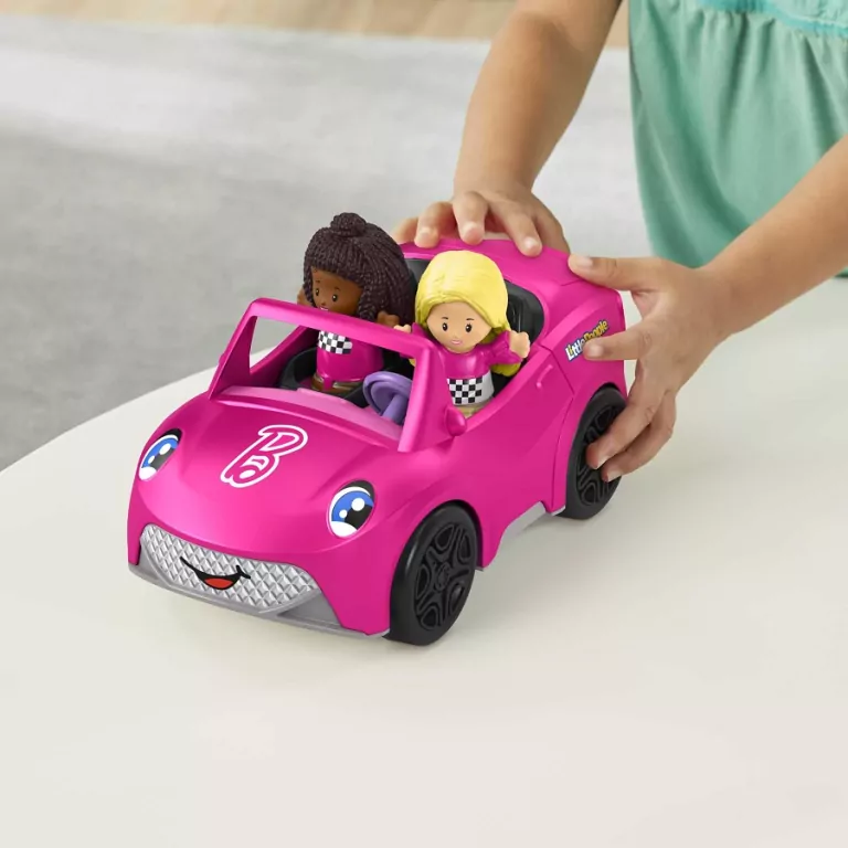 Fisher-Price. Little People Cabriolet Barbie + figurki - tantis.pl