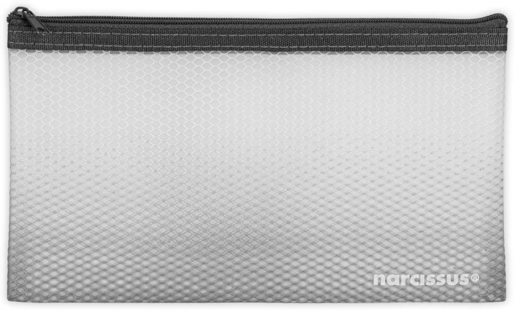 Torebka na zamek mesh Maxi EVA DL czarna - tantis.pl