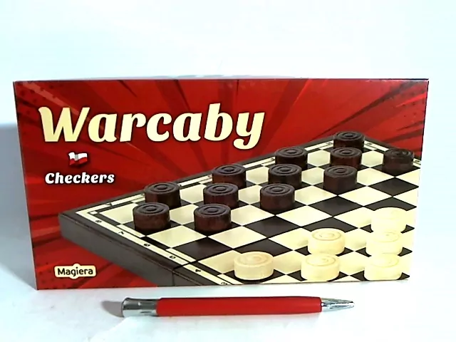 Warcaby drewniane, 25 cm - tantis.pl