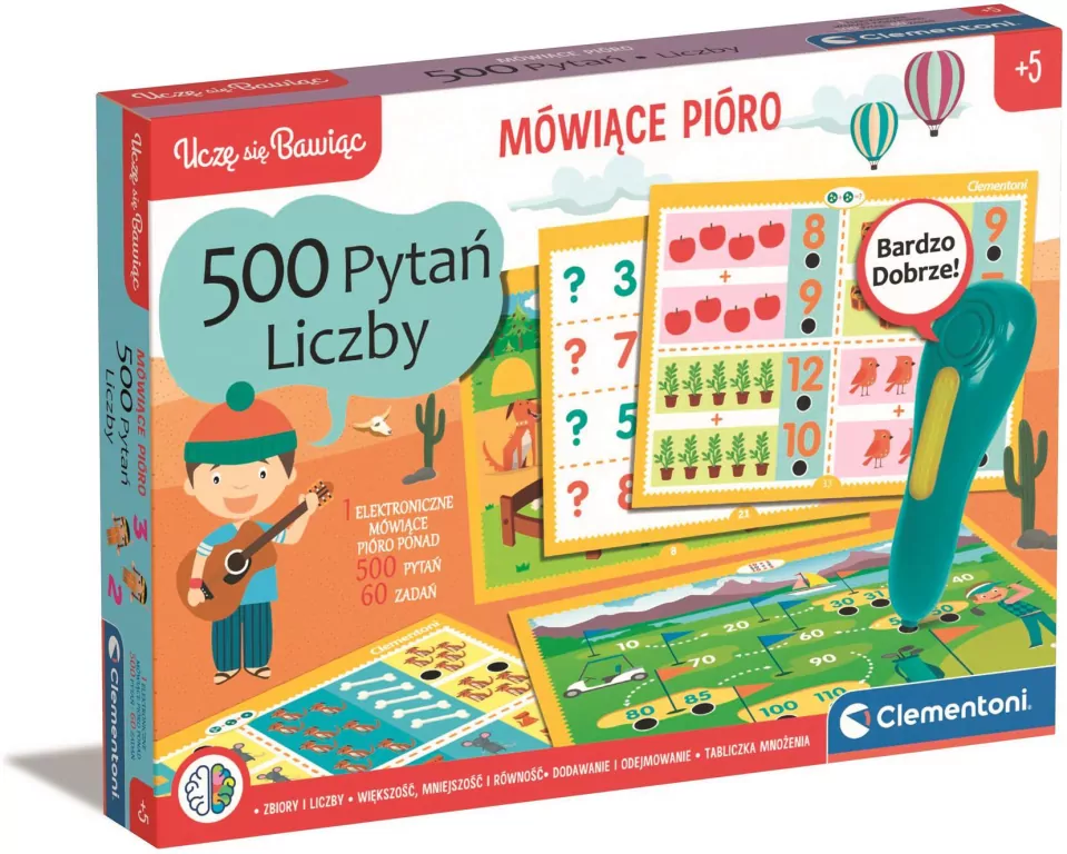 Mówiące Pióro. 500 pytań. Liczby - tantis.pl