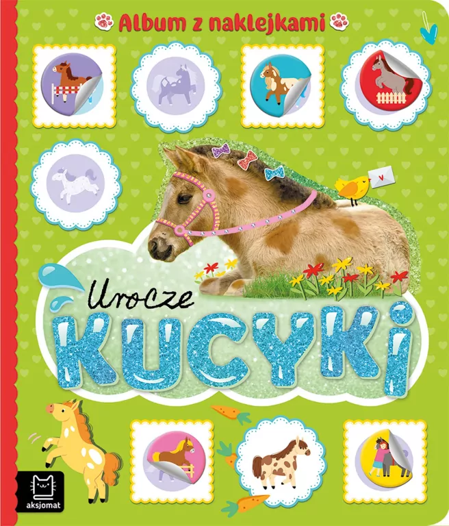 Urocze kucyki. Album z naklejkami - tantis.pl