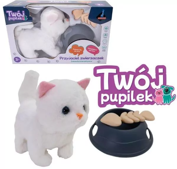 Kotek na baterie z akcesoriami - tantis.pl