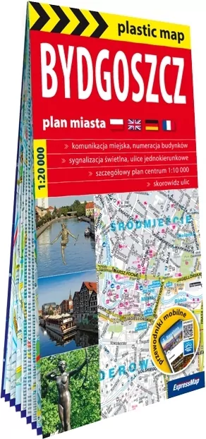 Plastic map Bydgoszcz 1: 20 000 - tantis.pl