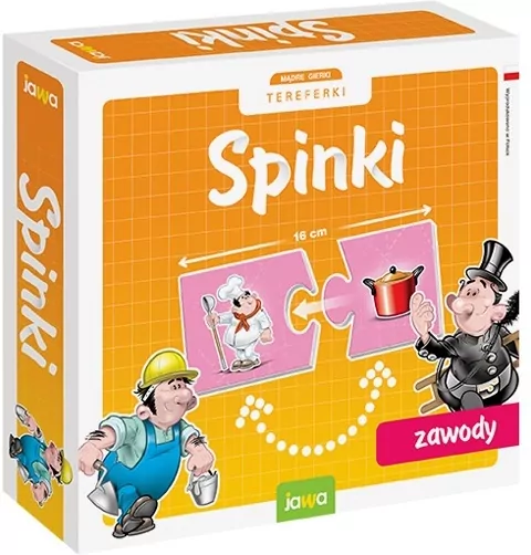 Spinki. Zawody. Mądre gierki Tereferki - tantis.pl