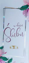 Karnet okolicznościowy. Ślub. YEKU