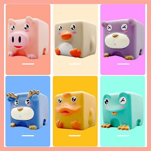 Miękkie klocki sensoryczne 6 elementów - tantis.pl