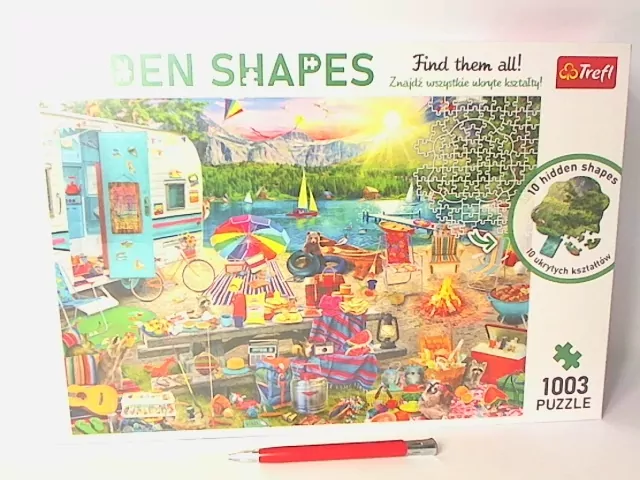 Puzzle 1000. Wycieczka kamperem TREFL - tantis.pl
