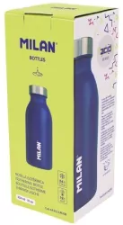 MILAN. Butelka termiczna Acid, 354ml niebieska