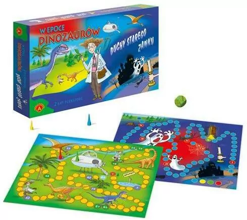 Alexander. W epoce dinozaurów. Duchy starego zamku. Gry planszowe - tantis.pl