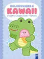 Kolorowanka Kawaii z grubym lakierowanym obrysem - tantis.pl