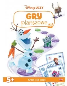 Disney Uczy. Kraina lodu. Gry planszowe 5+ - tantis.pl