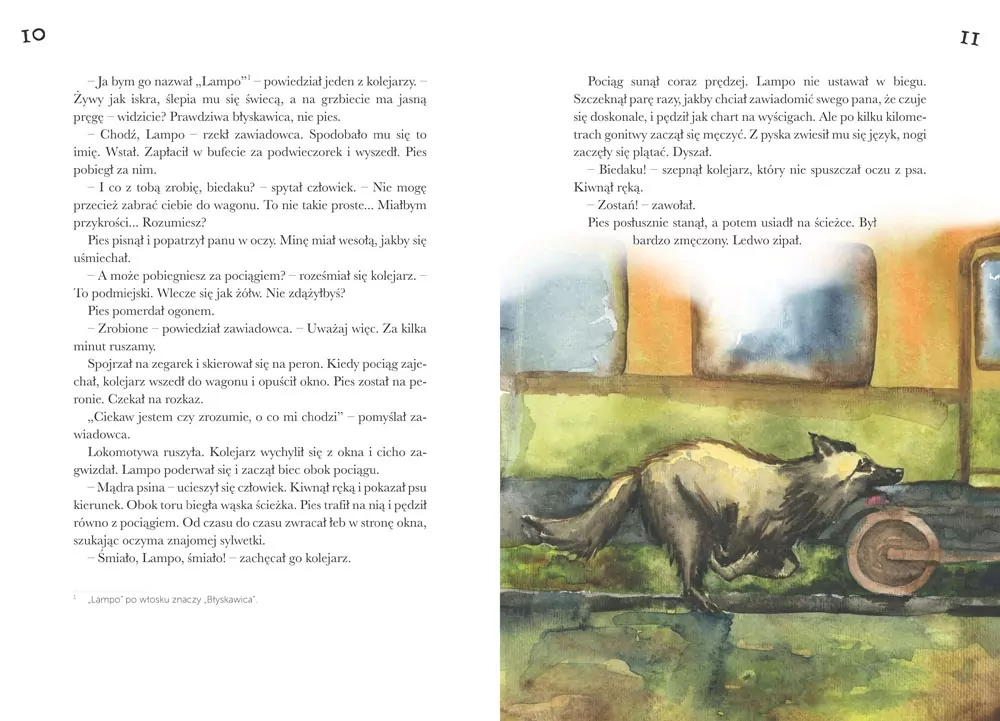 O psie, który jeździł koleją. Kolorowa klasyka - tantis.pl