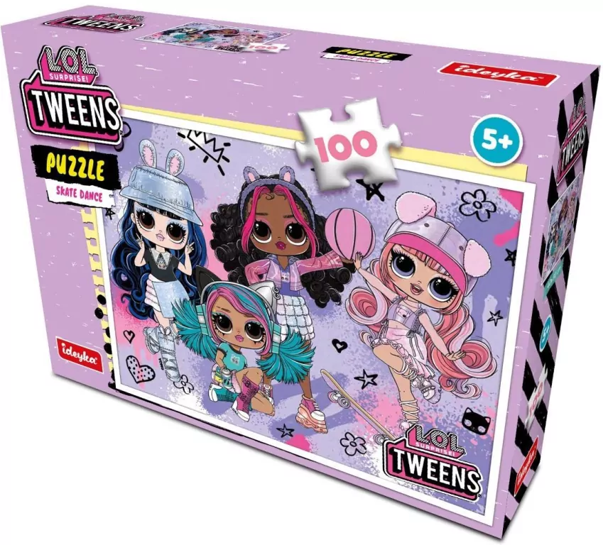 Puzzle 100 L.O.L. Surprise! Tweens Skate Dance - tantis.pl
