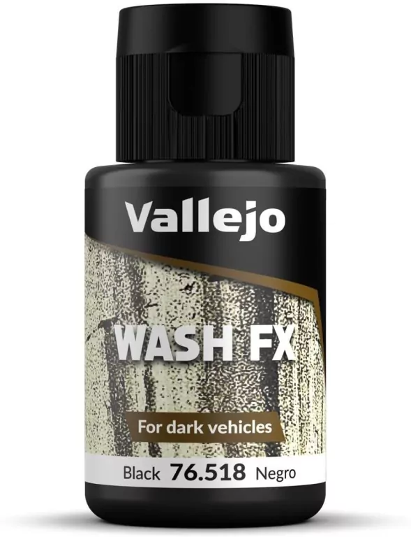 Vallejo: 76.518 - Wash FX - Black (35 ml) - tantis.pl