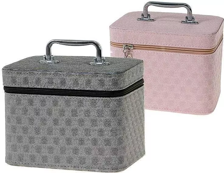 Kuferek L z lusterkiem na zamek 23x17x15cm MIX - tantis.pl