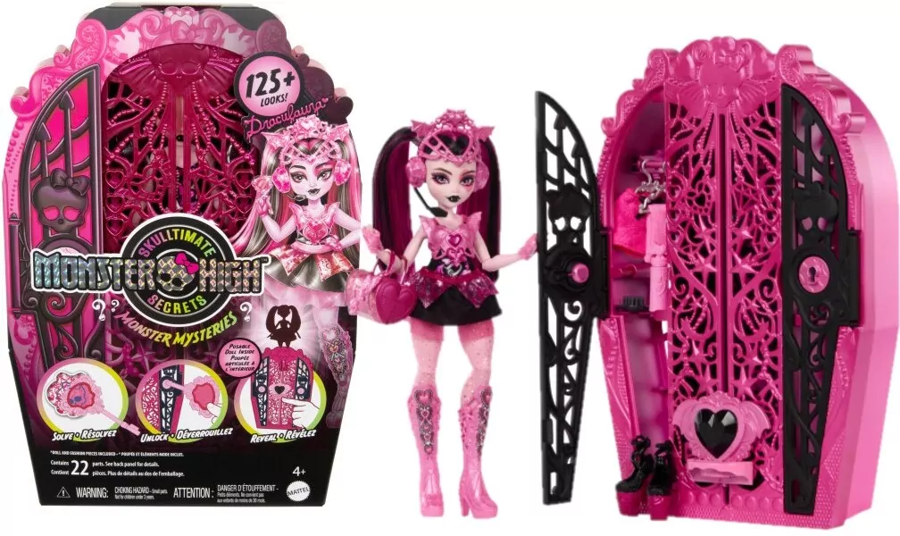 Monster High Straszysekrety Draculaura HXH84 - tantis.pl