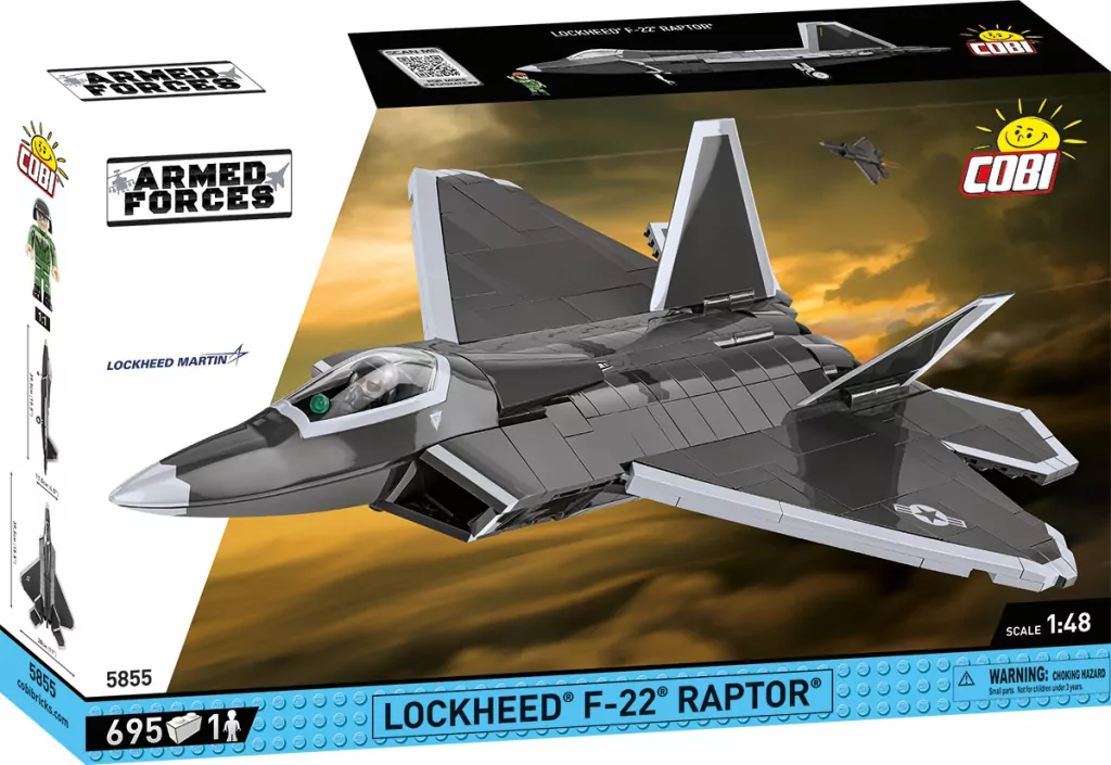 Cobi. Armed Forces Lockheed F-22 Raptor. - tantis.pl