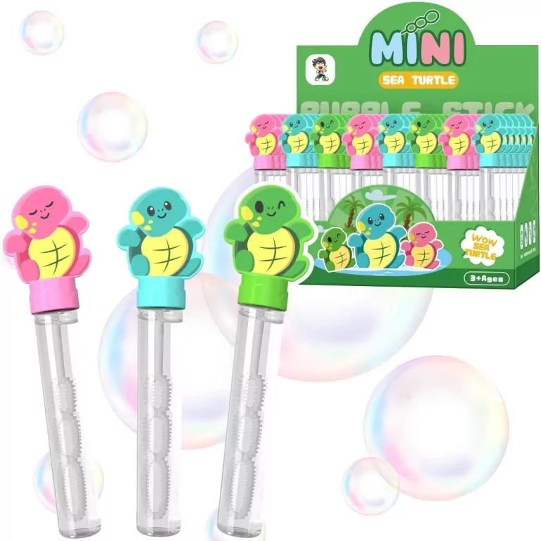 Bańki mydlane żółwik 22ml MIX - tantis.pl
