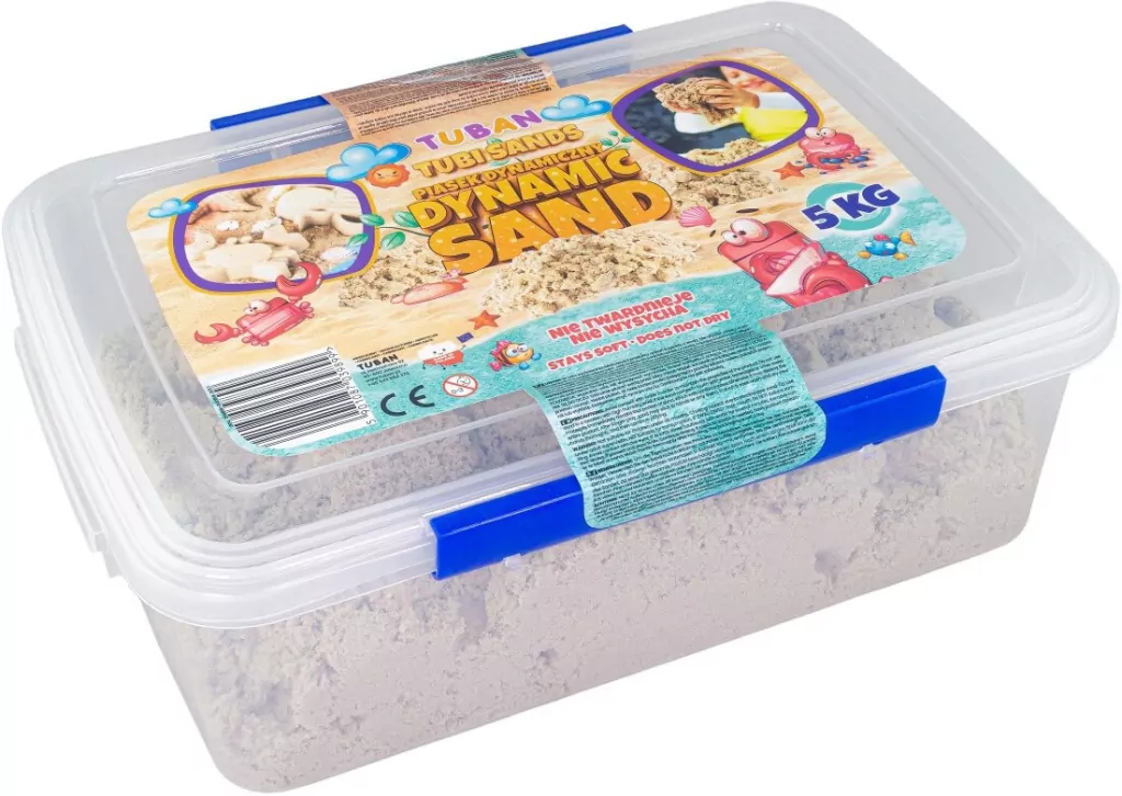 Piasek dynamiczny. Naturalny w pudełku 5kg - tantis.pl