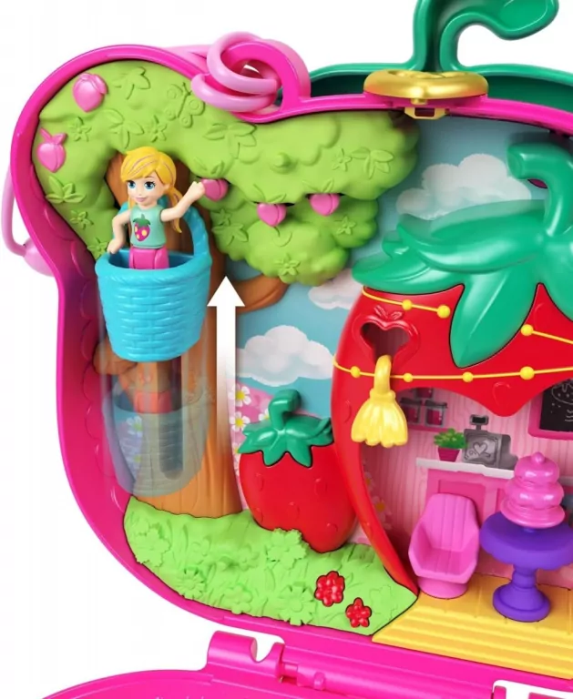Polly Pocket. Zestaw Truskawkowy miś - tantis.pl