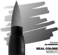 AK Interactive: Real Colors Markers - RCM010 - Aluminium - tantis.pl