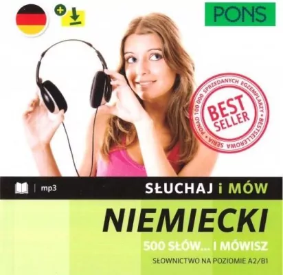 Pons. Słuchaj i mów. Niemiecki A2/B1