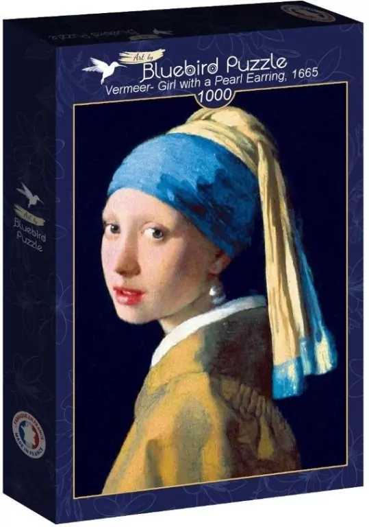 Puzzle 1000 Dziewczyna z perłą, Vermeer - tantis.pl