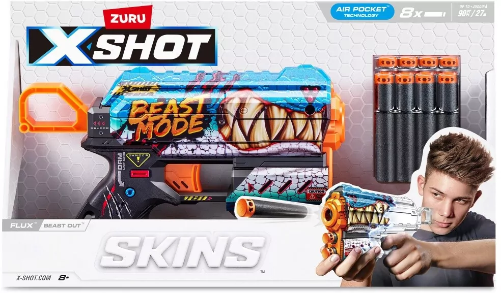 Wyrzutnia SKINS FLUX (8 Strzałek) Beast Out - tantis.pl