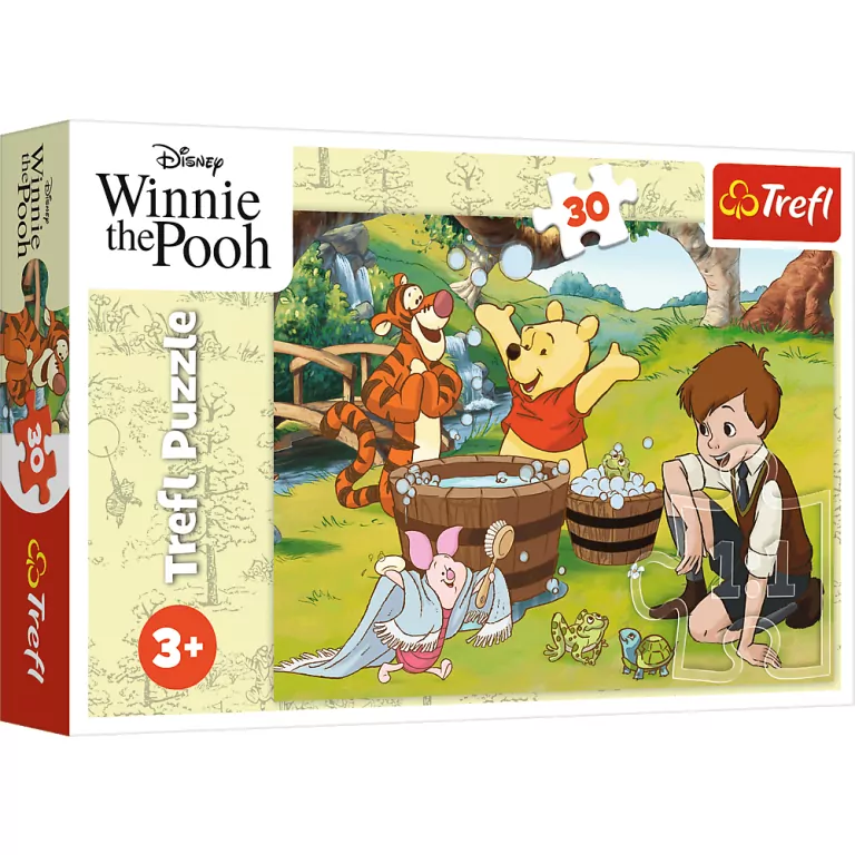 Puzzle 30 Dzień z Puchatkiem TREFL - tantis.pl
