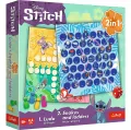 Disney Stitch 2w1 Chńczyk Węże i Drabiny Trefl - tantis.pl