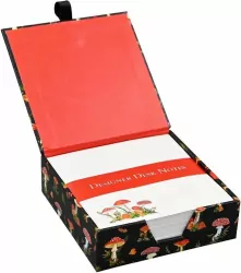 Karteczki zdobione Grzyby