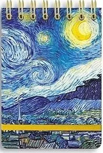 Kołonotatnik linia Gwiaździsta noc Van Gogh - tantis.pl