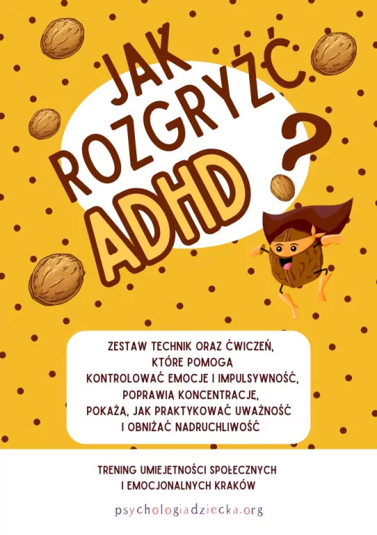 Jak rozgryźć ADHD? KP dla dzieci w wieku 8-12 lat - tantis.pl