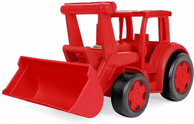 Gigant traktor ładowarka czerwony - tantis.pl