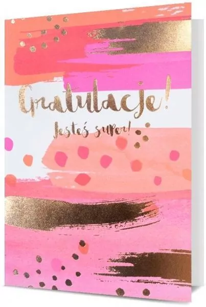 Karnet B6 Gratulacje - tantis.pl