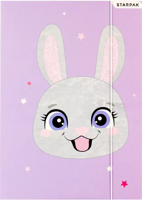 Teczka z gumką A4. Rabbit - tantis.pl
