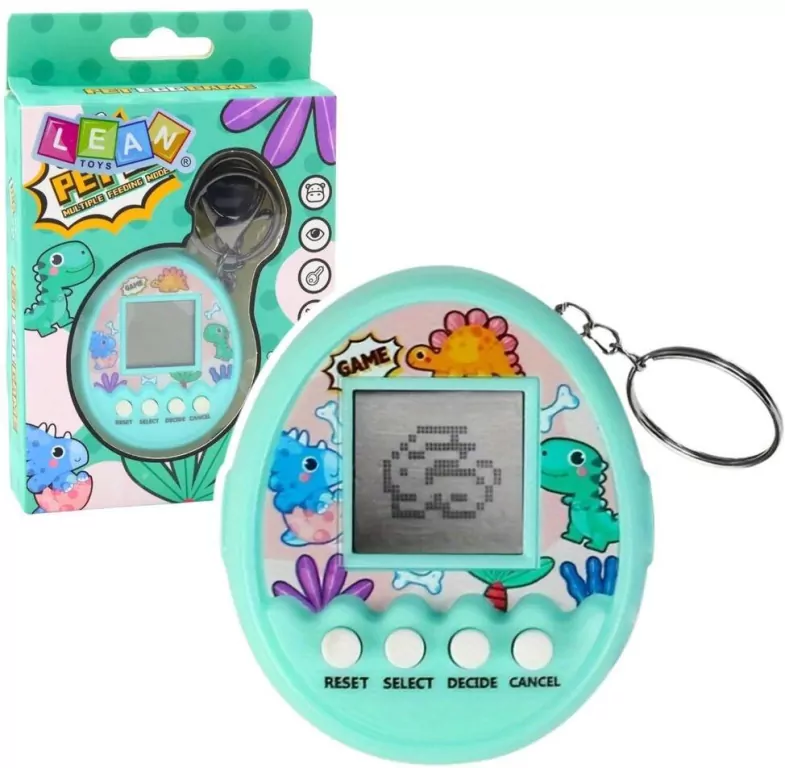 Tamagotchi Pet Egg gra elektroniczna 168w1 brelok - tantis.pl