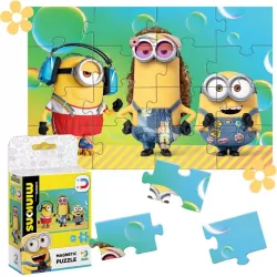Magnetyczne puzzle. Minionki